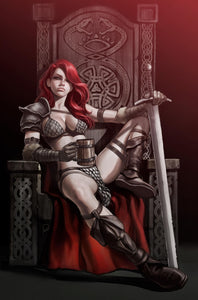 RED SONJA: EMPIRE OF THE DAMNED #1 (IVAN TALAVERA EXCLUSIVE VIRGIN VARIANT A & B SET)