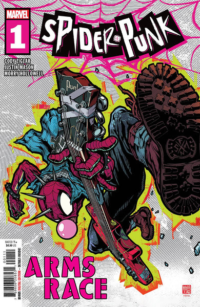SPIDER-PUNK #1 (TAKESHI OKAZAKI VARIANT)(2024) COMIC BOOK ~ Marvel
