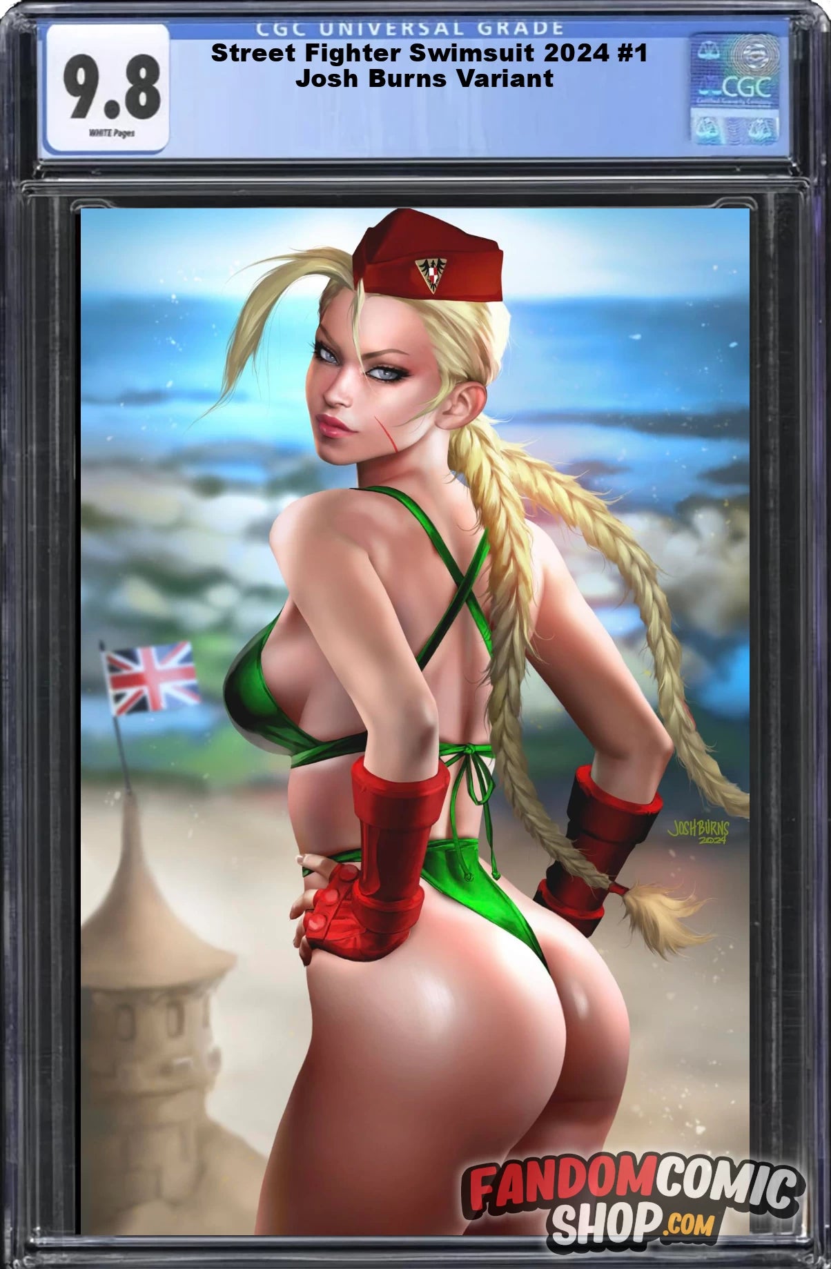 STREET FIGHTER 2024 SWIMSUIT ISSUE #1 (JOSH BURNS EXCLUSIVE VIRGIN VARIANT A) ~ CGC Graded 9.8