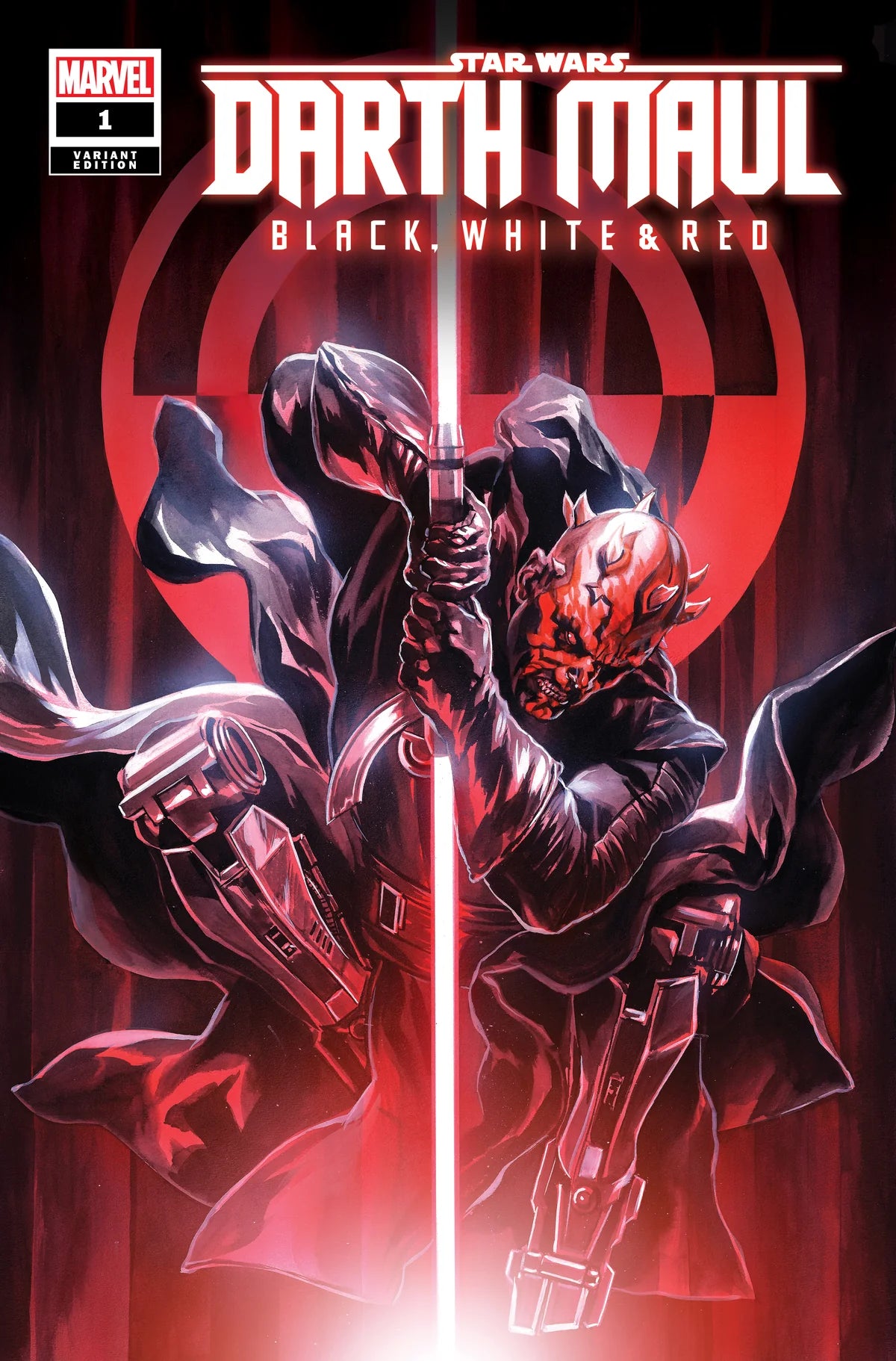 STAR WARS: DARTH MAUL - BLACK, WHITE & RED #1 (FELIPE MASSAFERA EXCLUSIVE VARIANT)(2024) COMIC ~ Marvel