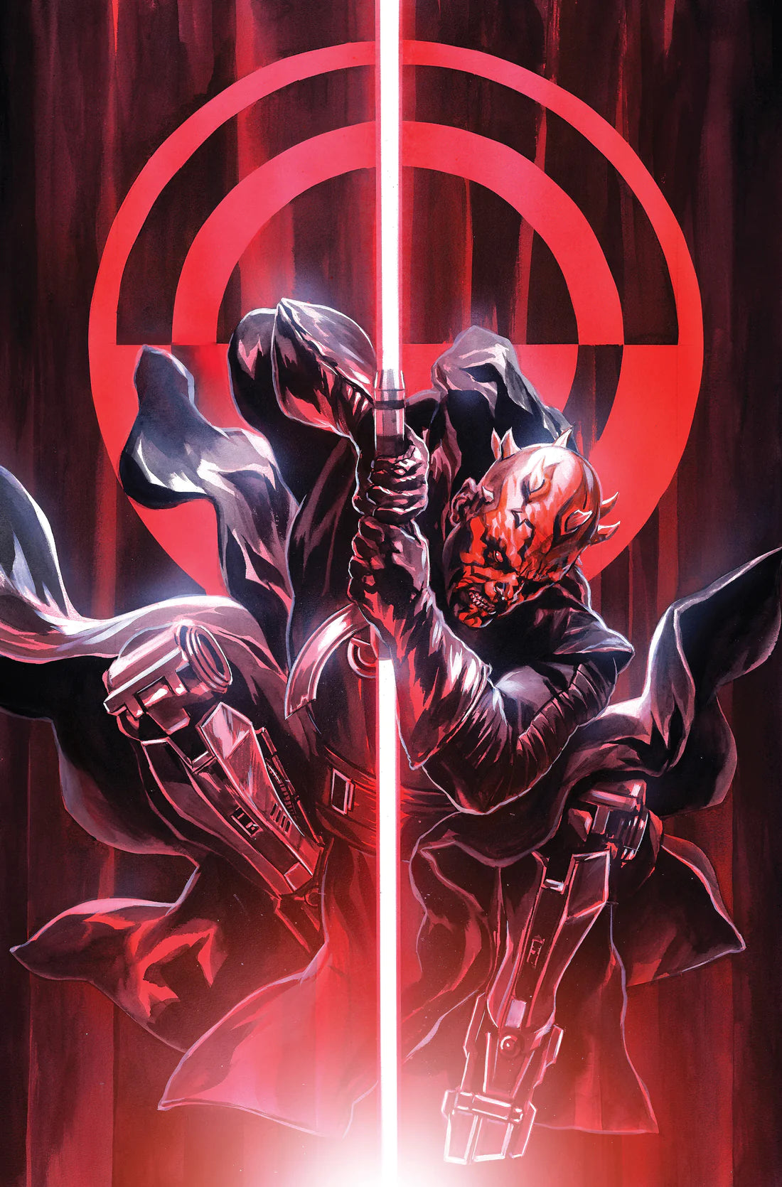 STAR WARS: DARTH MAUL - BLACK, WHITE & RED #1 (FELIPE MASSAFERA EXCLUSIVE VIRGIN VARIANT)(2024) COMIC ~ Marvel