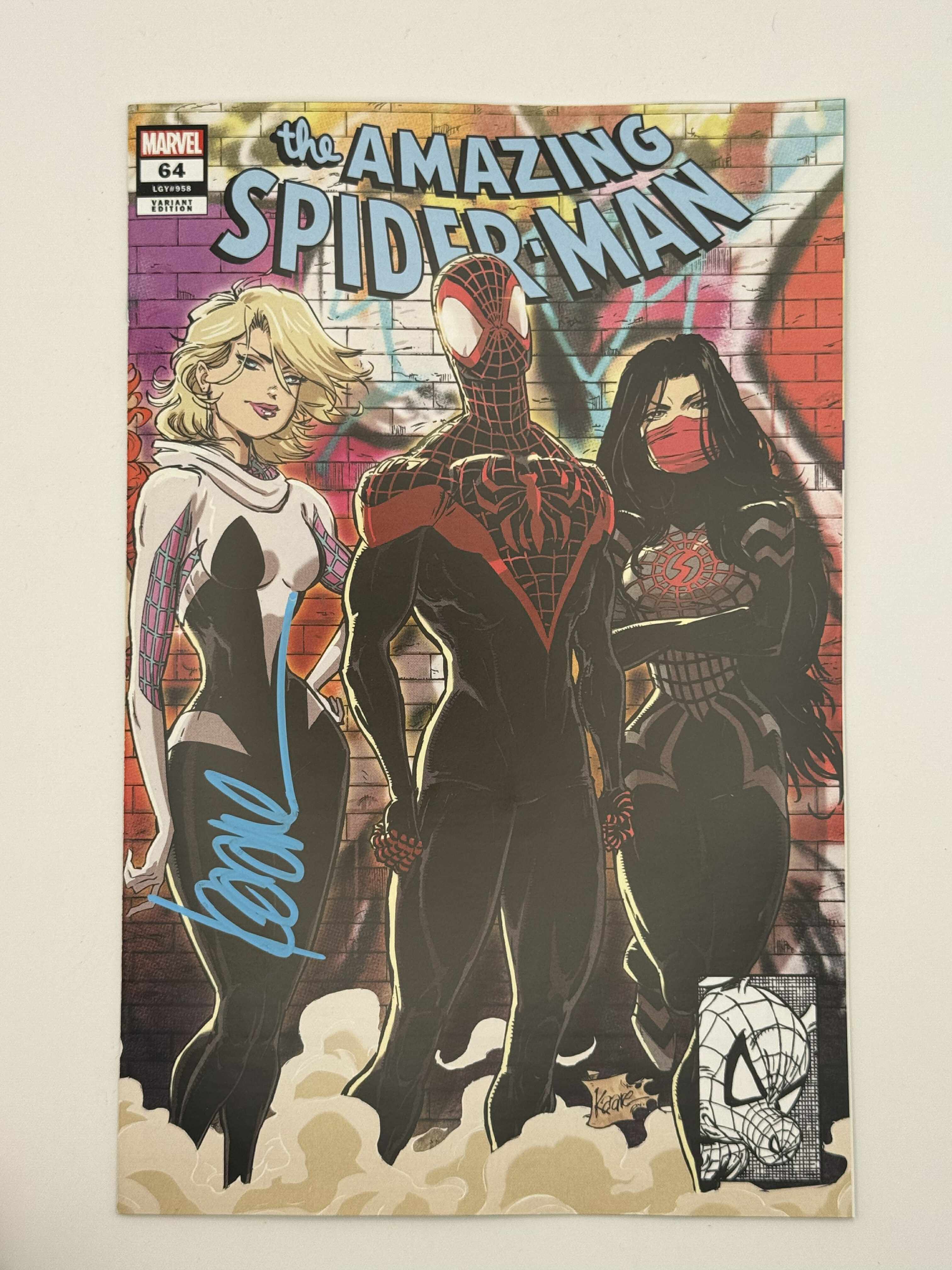[Signed by Kaare Andrews] Amazing Spider-Man #64 Unknown Comics Kaare Andrews Exclusive Var [IN STOCK]