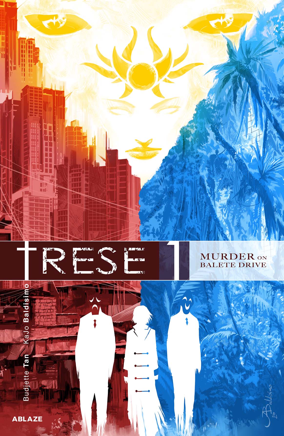 TRESE MURDER ON BALETE DRIVE VOL 01 GRAPHIC NOVEL SSCO & CO KAJO BALDISIMO FLAG VARIANT 2020