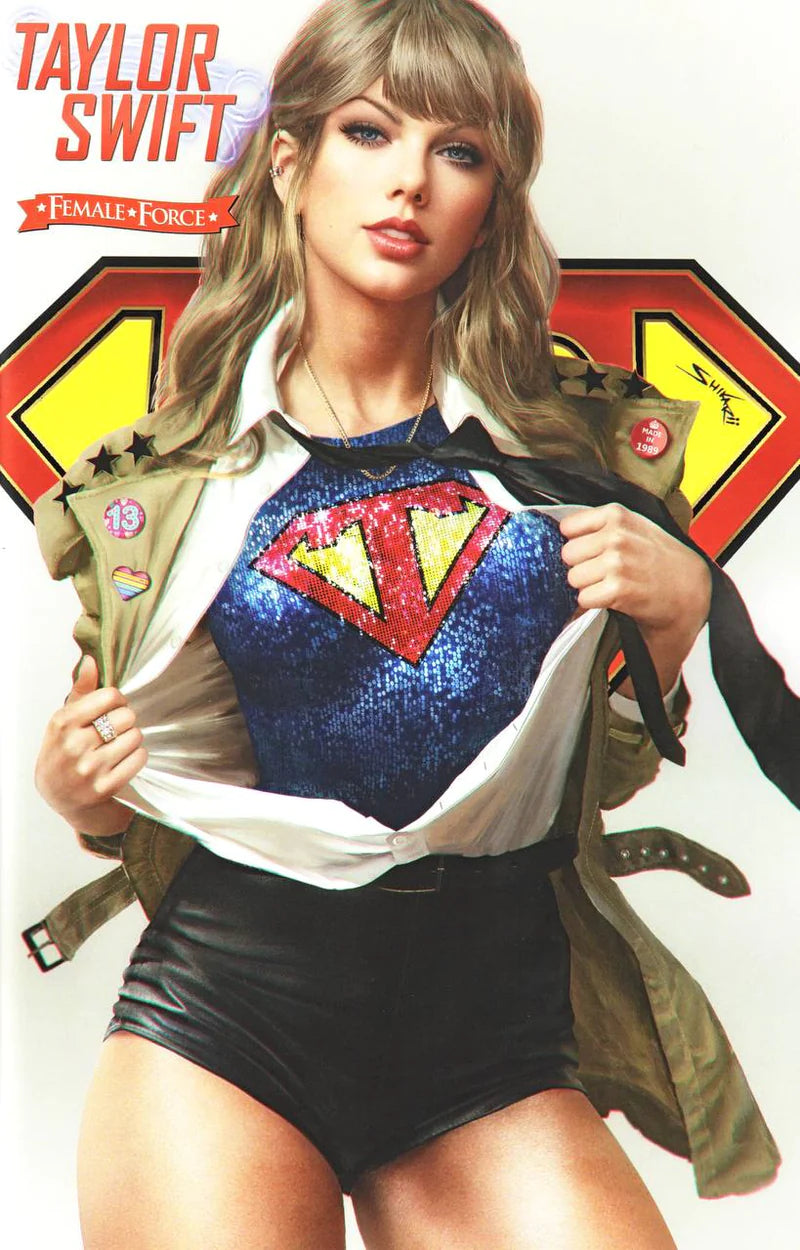 FEMALE FORCE: TAYLOR SWIFT #1 (SHIKARII EXCLUSIVE SUPERGIRL VARIANT)