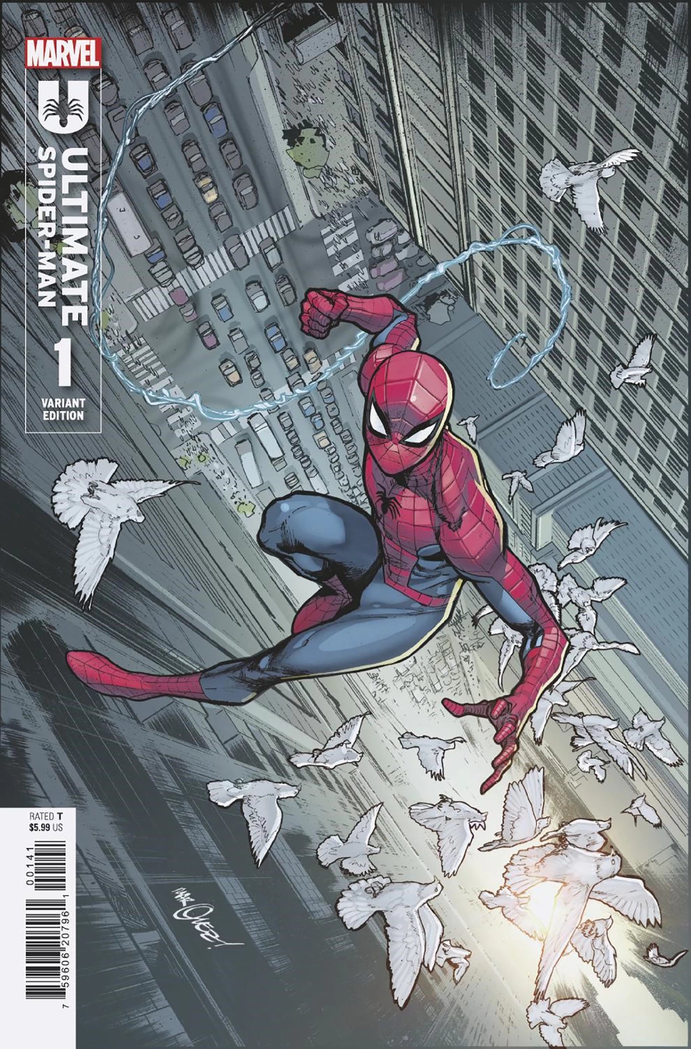 ULTIMATE SPIDER-MAN #1 (DAVID MARQUEZ VARIANT)(2024) COMIC BOOK