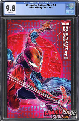 ULTIMATE SPIDER-MAN #4 (JOHN GIANG EXCLUSIVE ASM #300 HOMAGE VARIANT) ~ CGC Graded 9.8