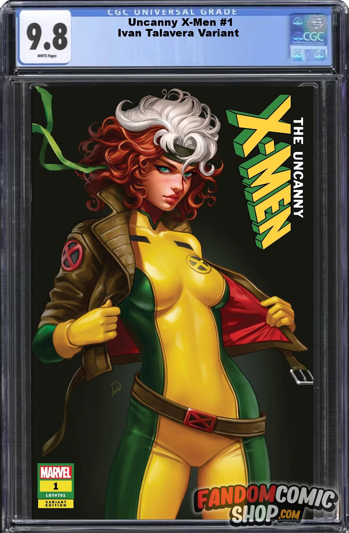 UNCANNY X-MEN #1 (IVAN TALAVERA EXCLUSIVE VARIANT)(2024) ~ CGC Graded 9.8