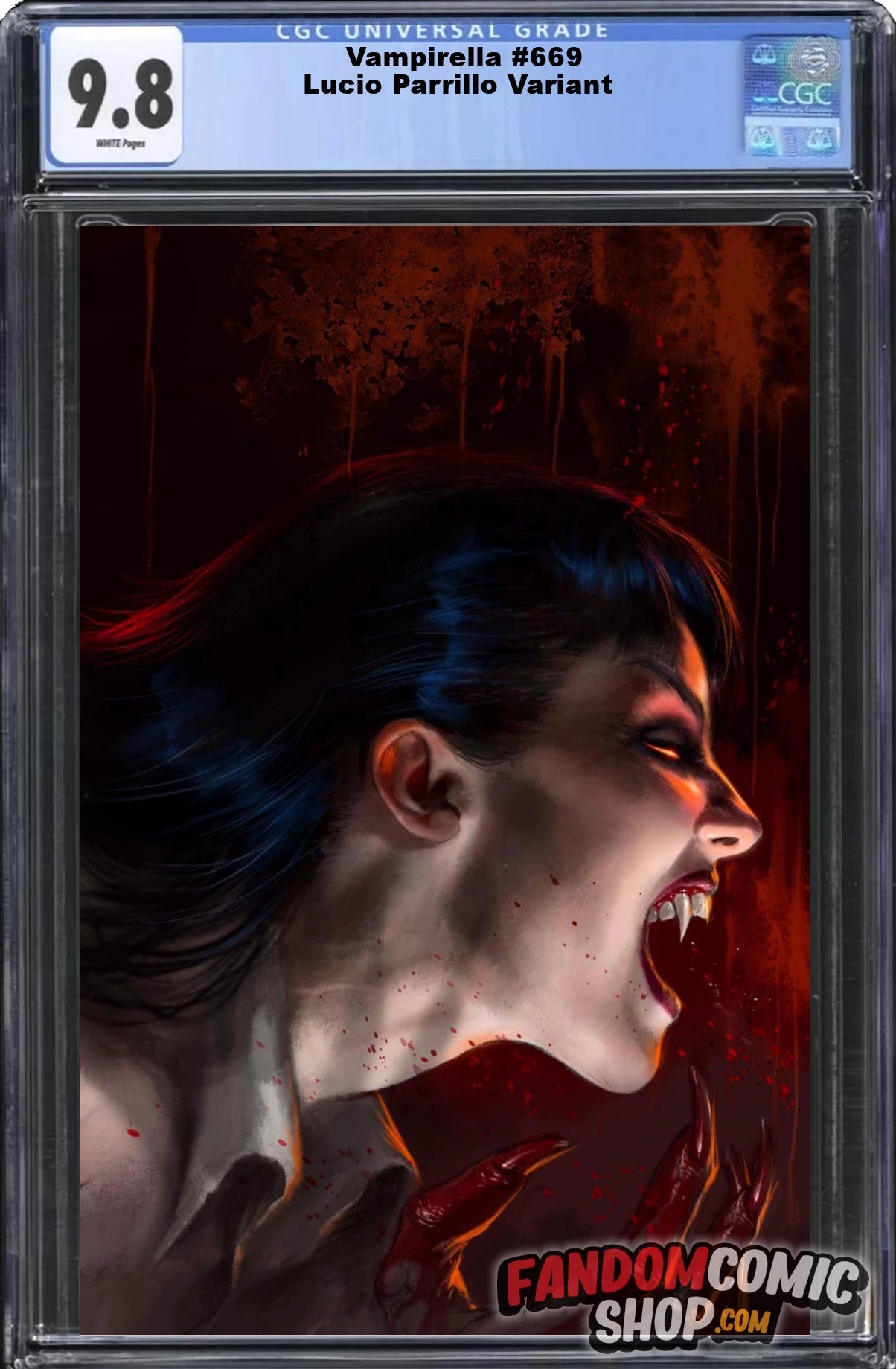 VAMPIRELLA #669 (LUCIO PARRILLO EXCLUSIVE COVER A)(LIMITED TO 500) ~ CGC Graded 9.8