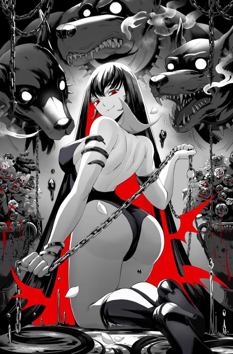 VAMPIRELLA: DARK REFLECTIONS #2 (RACHTA LIN EXCLUSIVE VIRGIN VARIANT B) ~ Dynamite