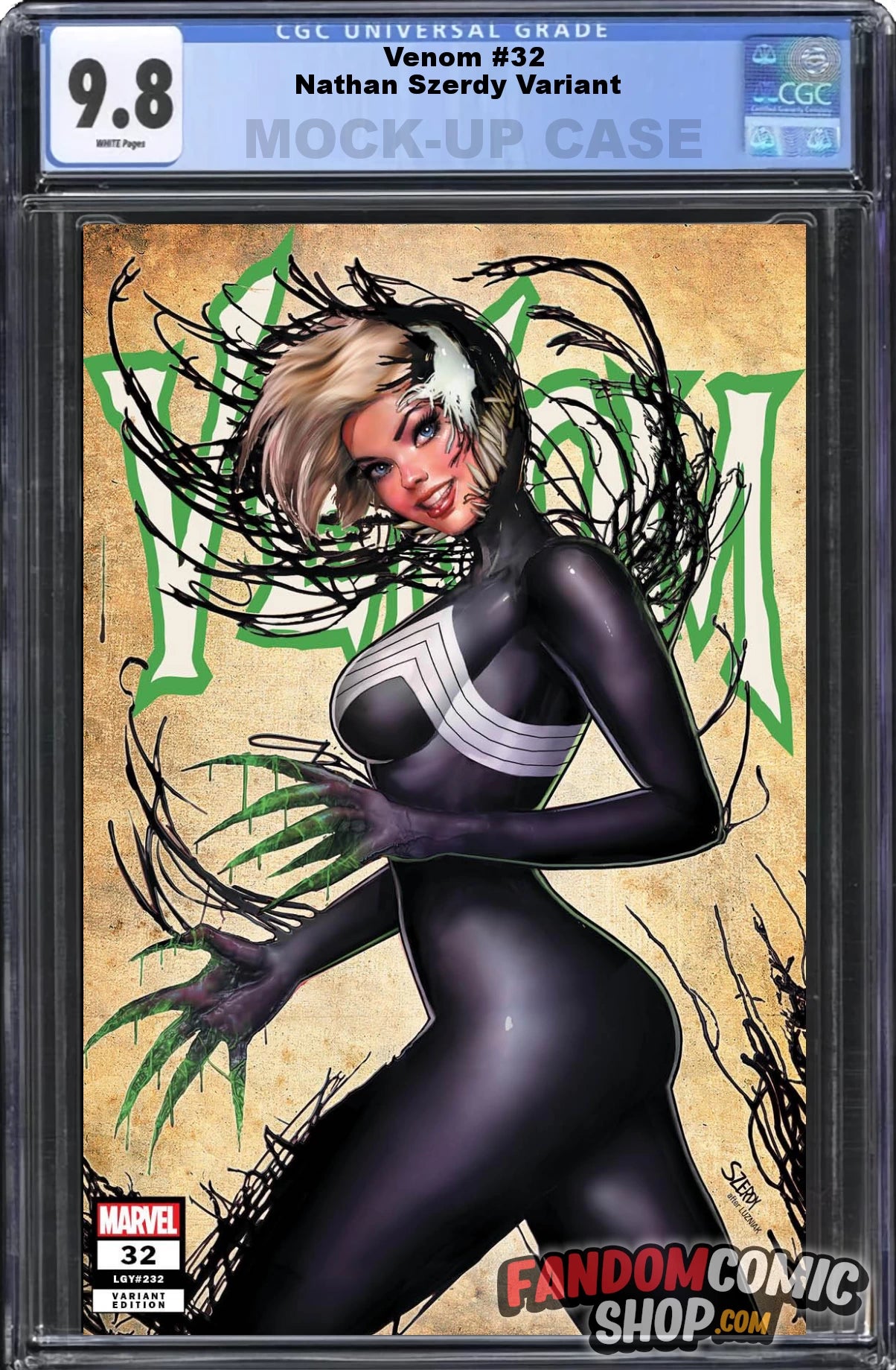 VENOM #32 (NATHAN SZERDY EXCLUSIVE VARIANT)(2024) ~ CGC Graded 9.8