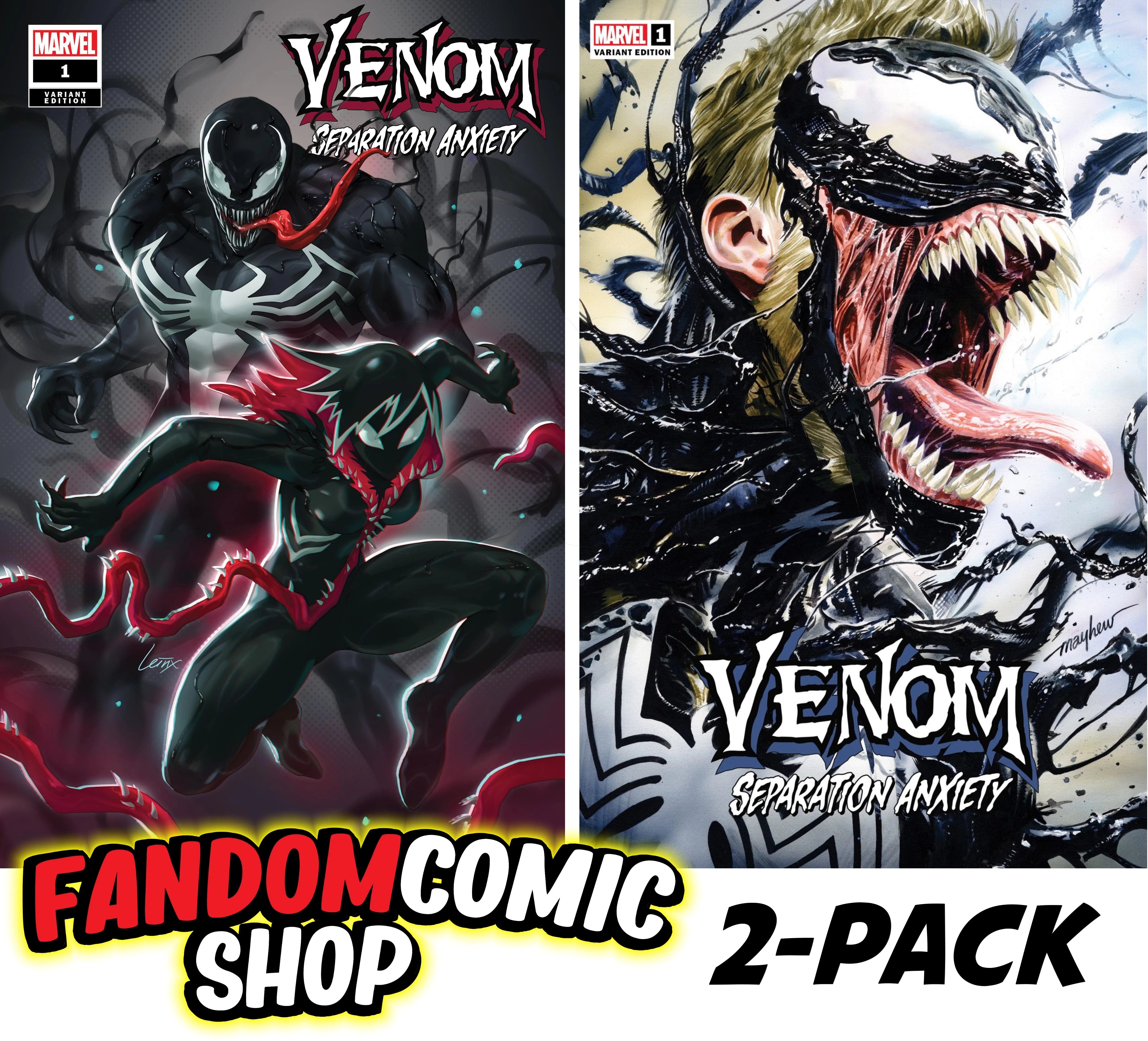 VENOM: SEPARATION ANXIETY #1 (MIKE MAYHEW/LEIRIX LI EXCLUSIVE VARIANT SET)