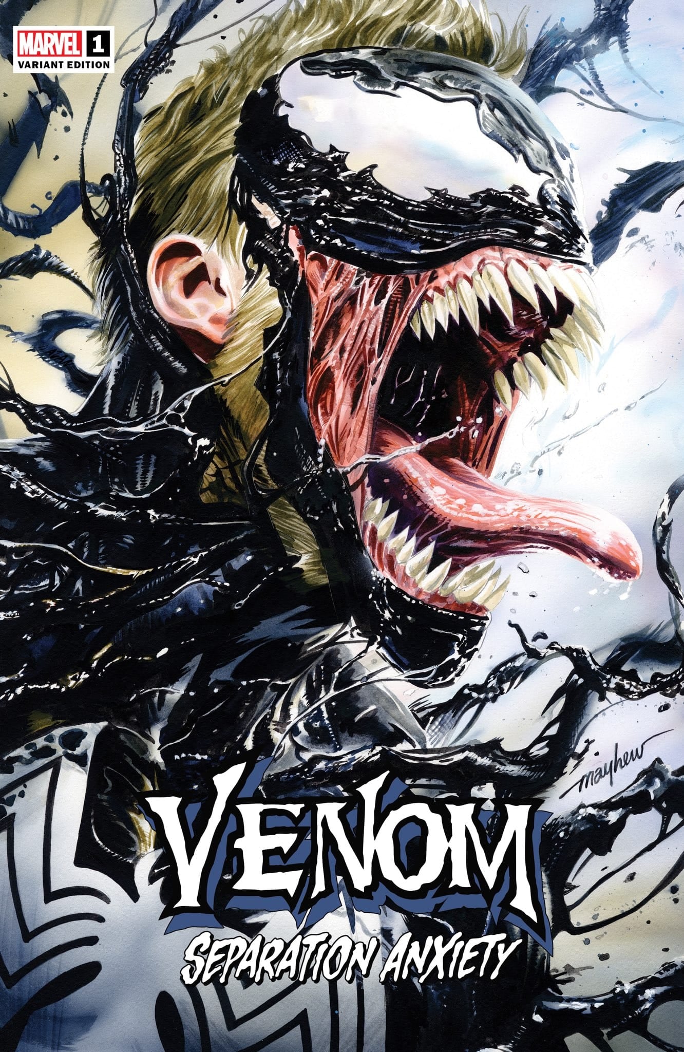 VENOM: SEPARATION ANXIETY #1 (MIKE MAYHEW EXCLUSIVE VARIANT) COMIC BOOK