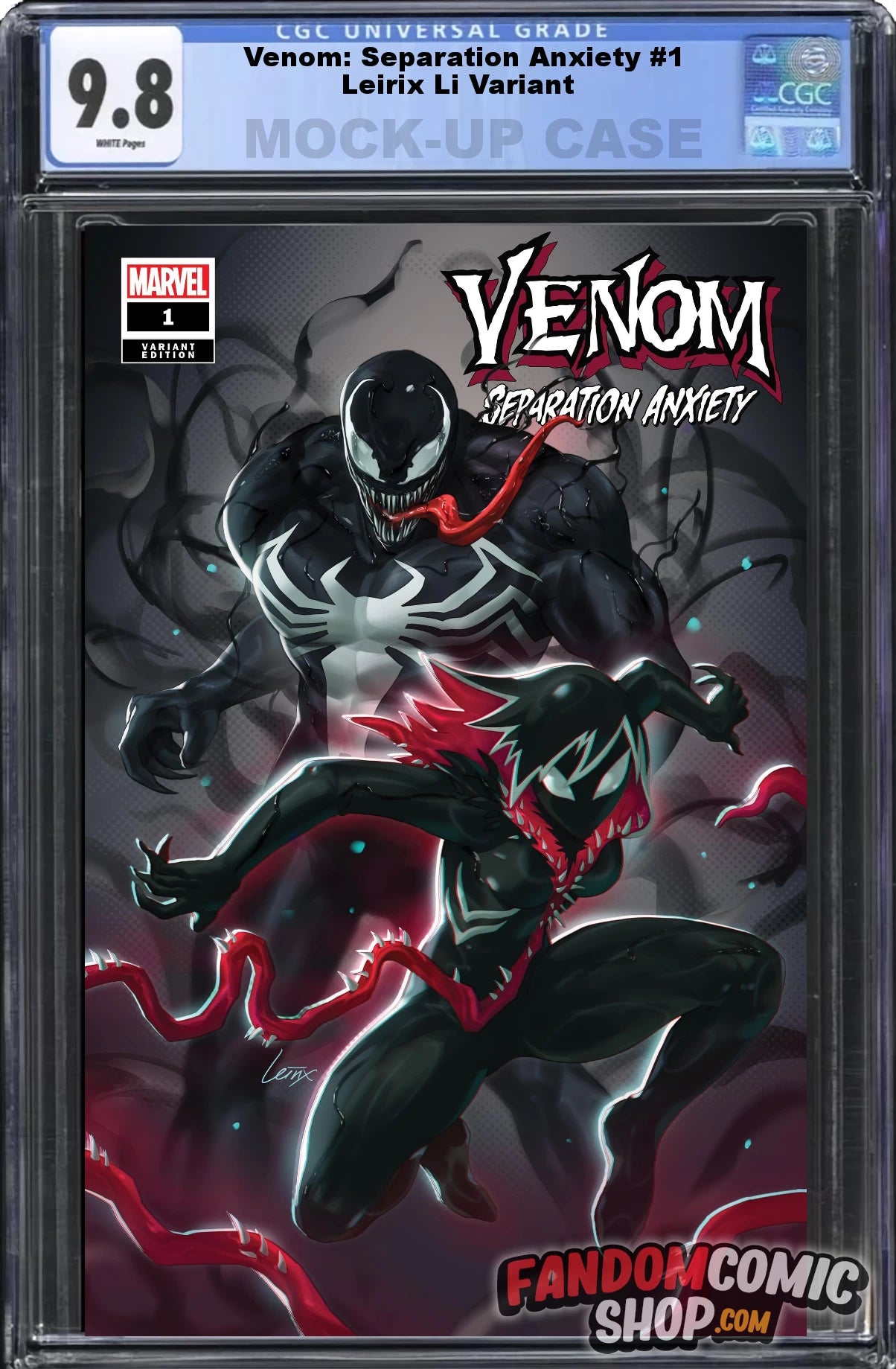 VENOM: SEPARATION ANXIETY #1 (LEIRIX LI EXCLUSIVE VARIANT) ~ CGC Graded 9.8