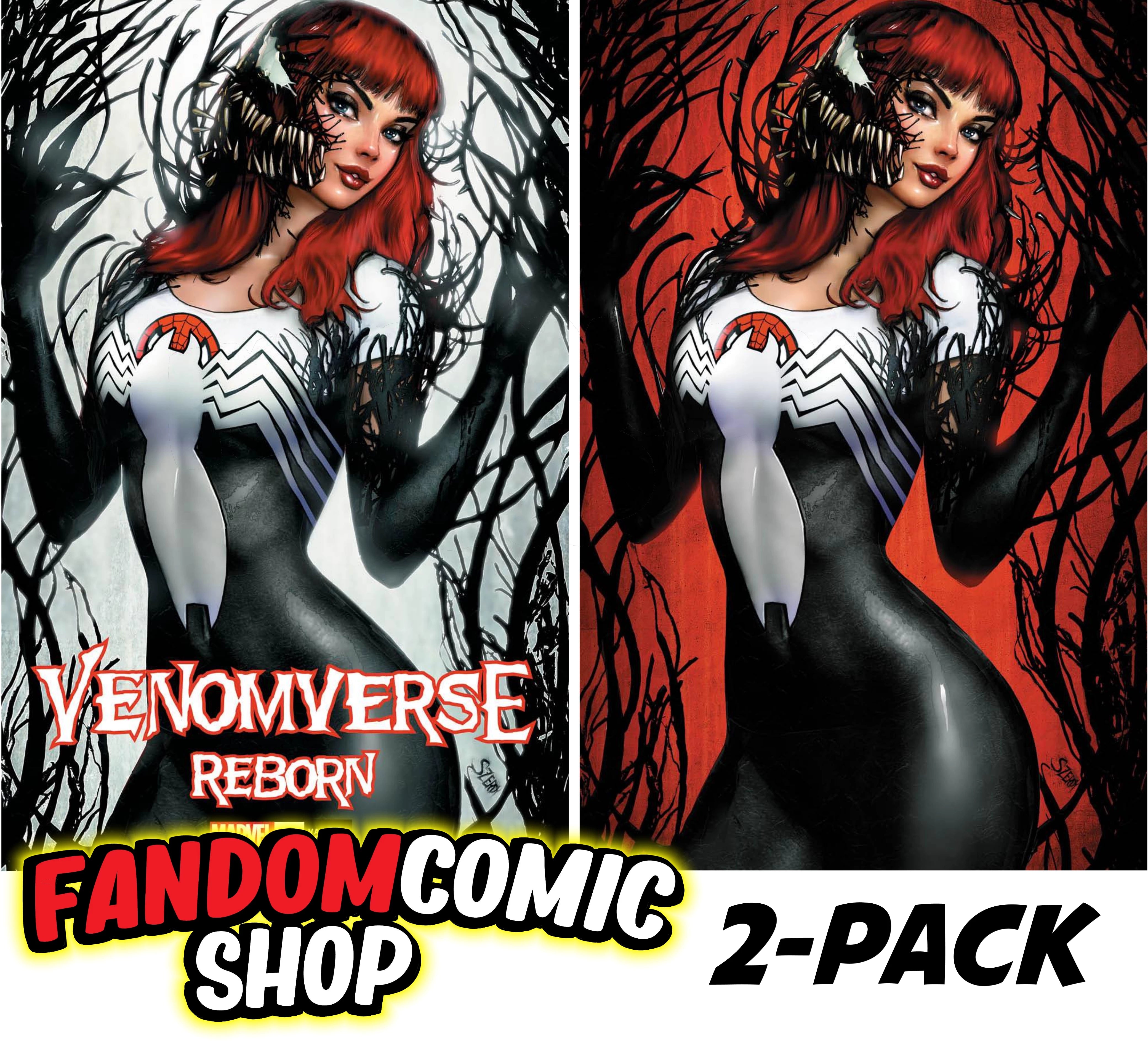 VENOMVERSE REBORN #1 (NATHAN SZERDY EXCLUSIVE TRADE/VIRGIN VARIANT SET)(2024)