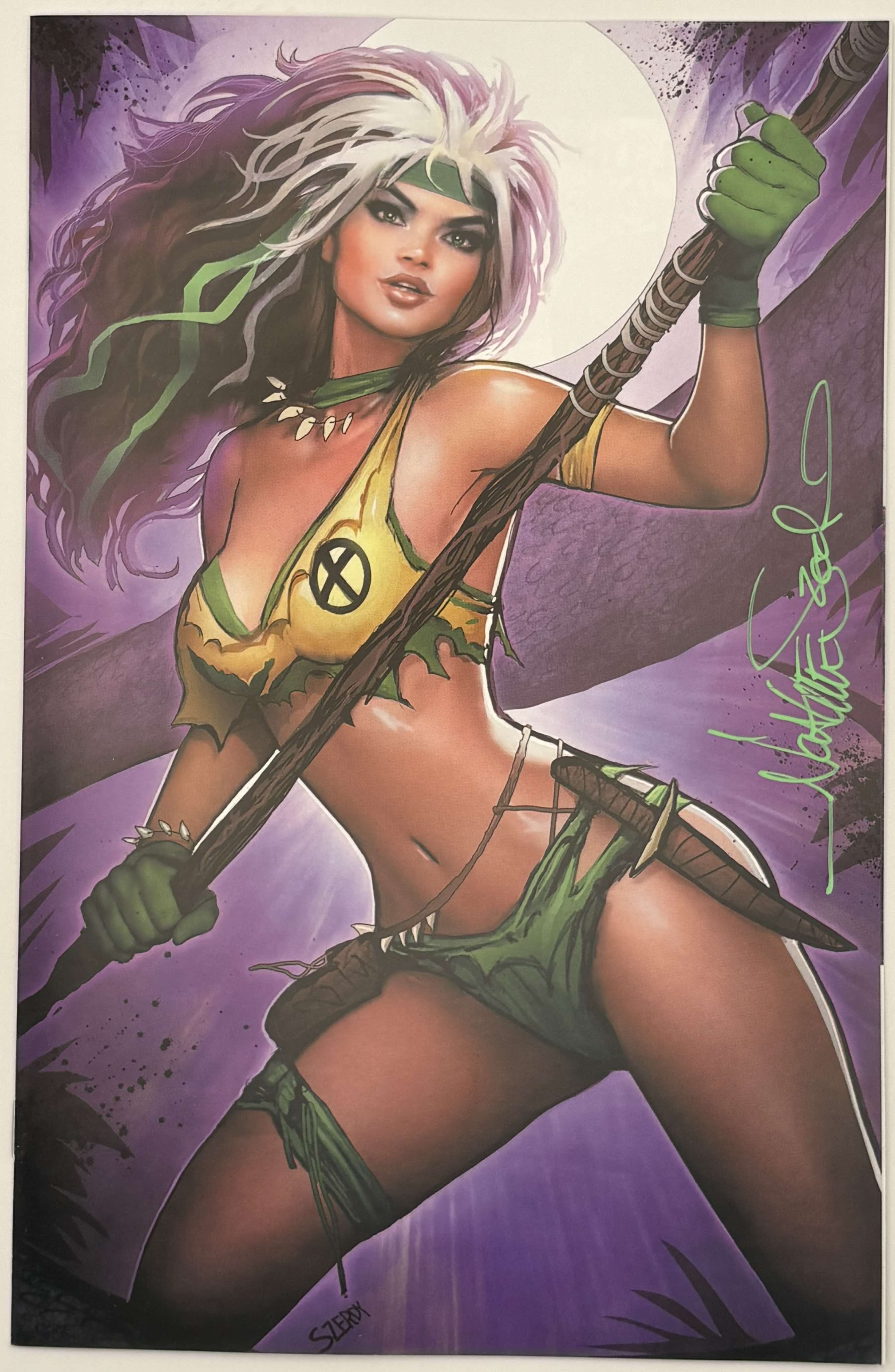 [Signed by Nathan Szerdy] Rogue: The Savage Land #1 Unknown Comics Nathan Szerdy Exclusive Virgin Var (06/2025)