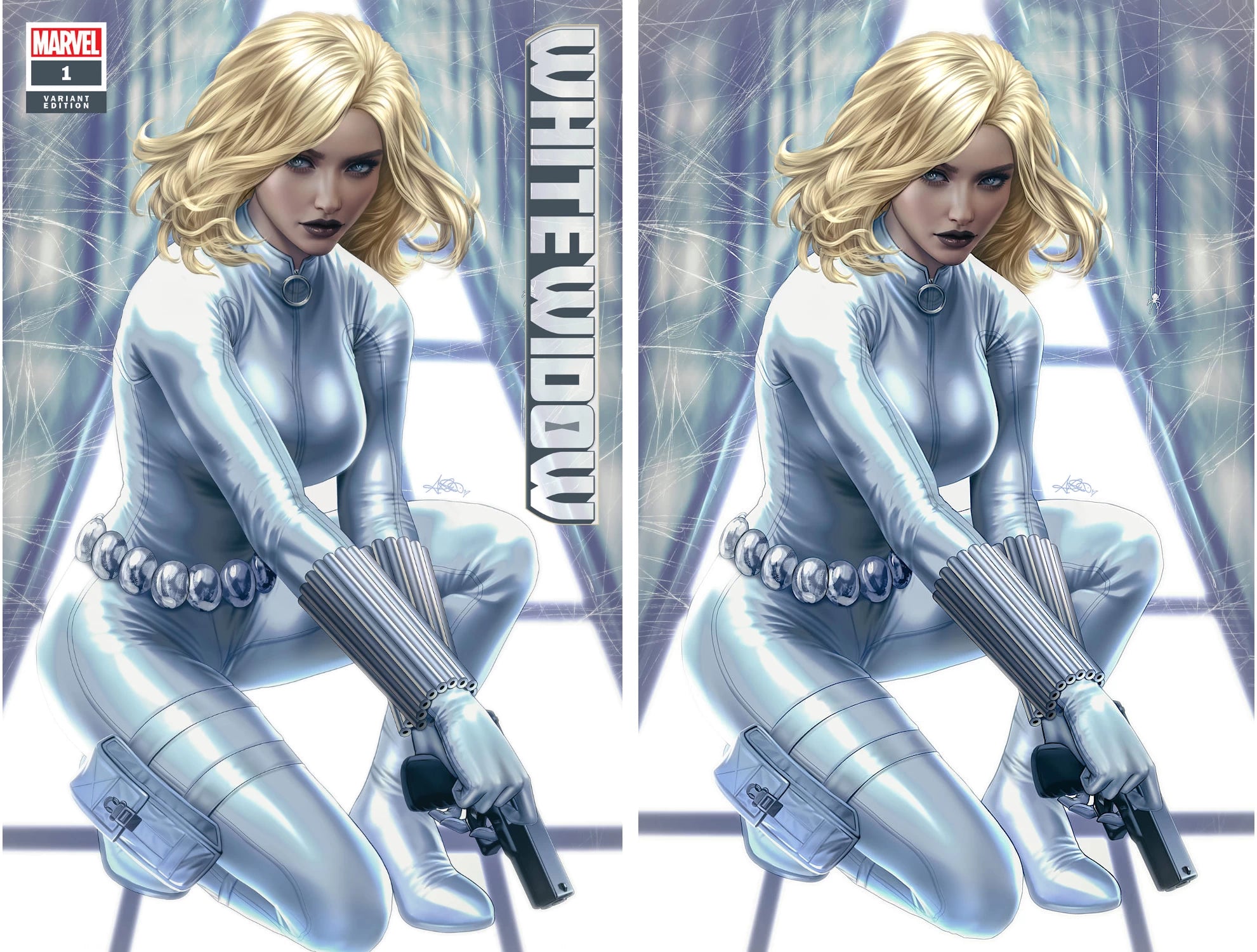 WHITE WIDOW #1 (ARIEL DIAZ EXCLUSIVE TRADE/VIRGIN VARIANT SET) ~ Marvel