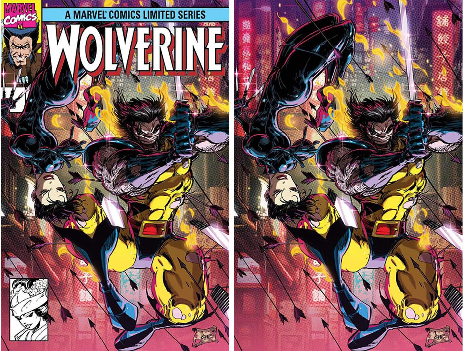 WOLVERINE #1 FACSIMILE EDITION (KAARE ANDREWS EXCLUSIVE TRADE/VIRGIN VARIANT SET)