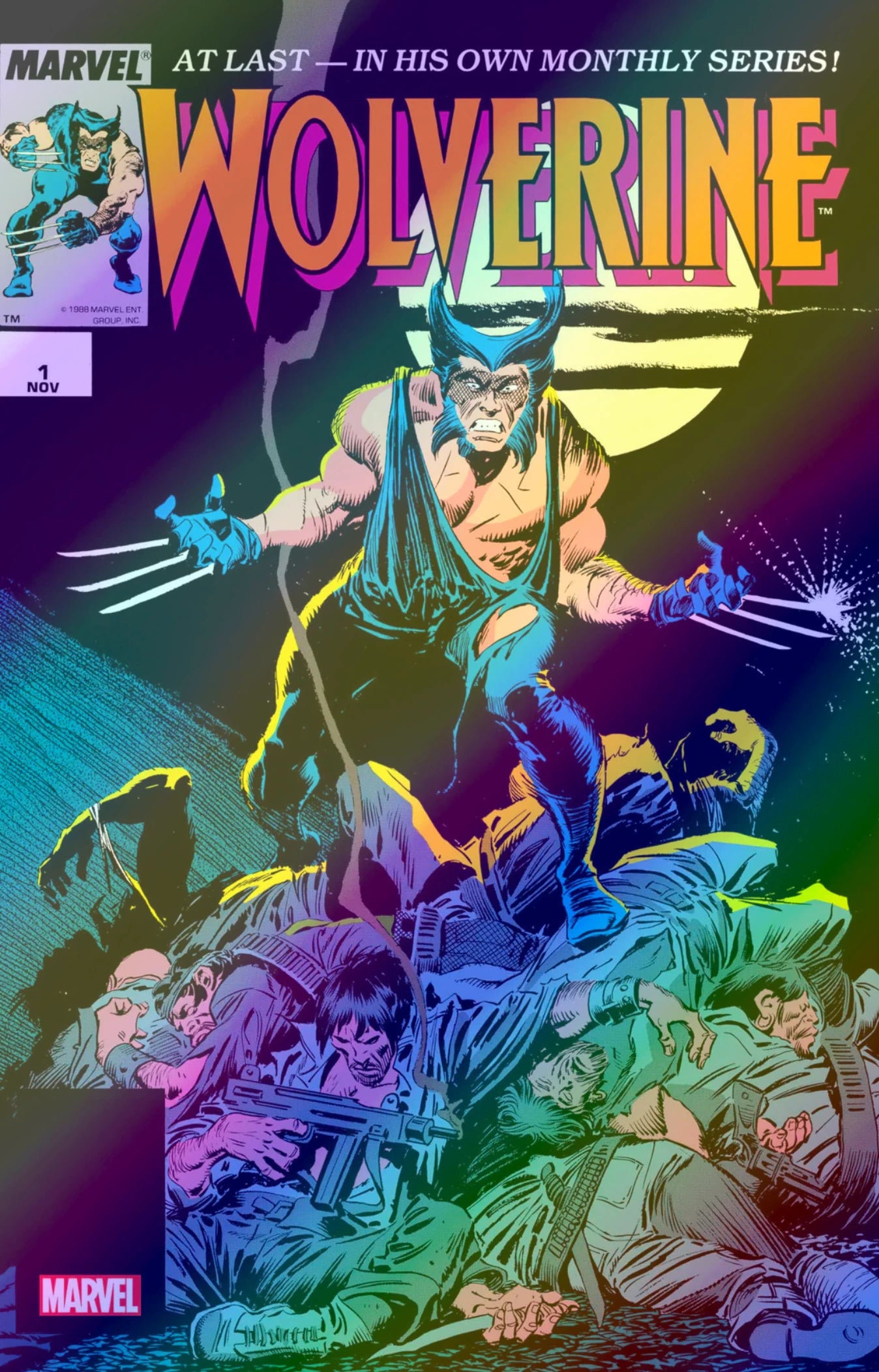 WOLVERINE #1 FACSIMILE EDITION (BUSCEMA FOIL VARIANT) COMIC BOOK ~ Marvel