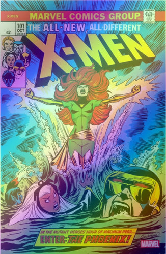 X-MEN #101 FACSIMILE EDITION (FOIL EXCLUSIVE VARIANT) COMIC BOOK ~ Marvel