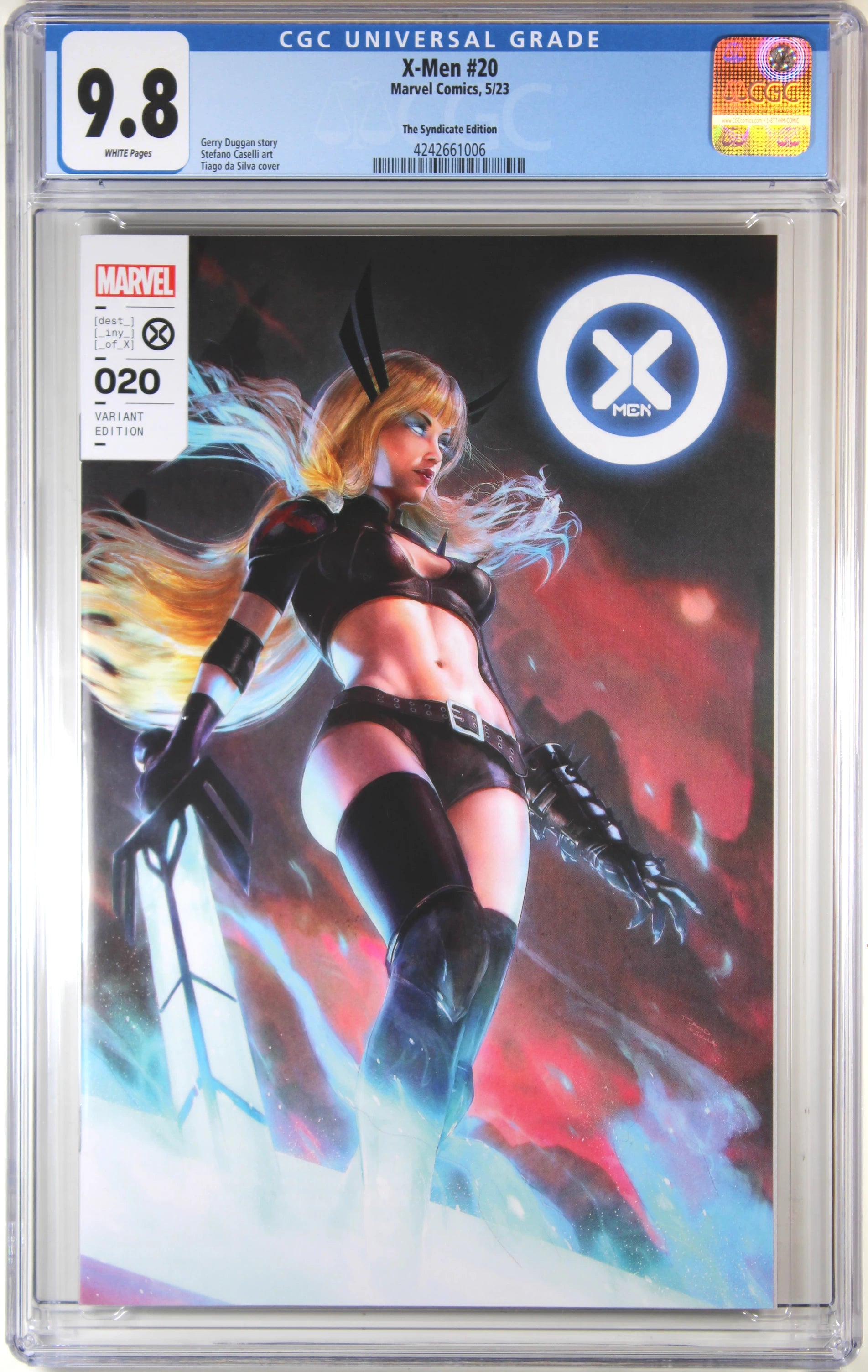 X-MEN #20 (TIAGO DA SILVA EXCLUSIVE VARIANT)(2023) COMIC BOOK ~ CGC Graded 9.8 NM/M