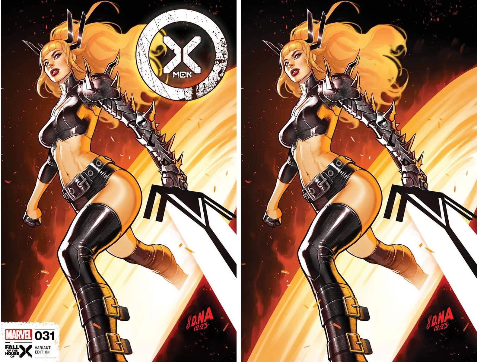 X-MEN #31 (DAVID NAKAYAMA EXCLUSIVE MAGIK TRADE/VIRGIN VARIANT SET)