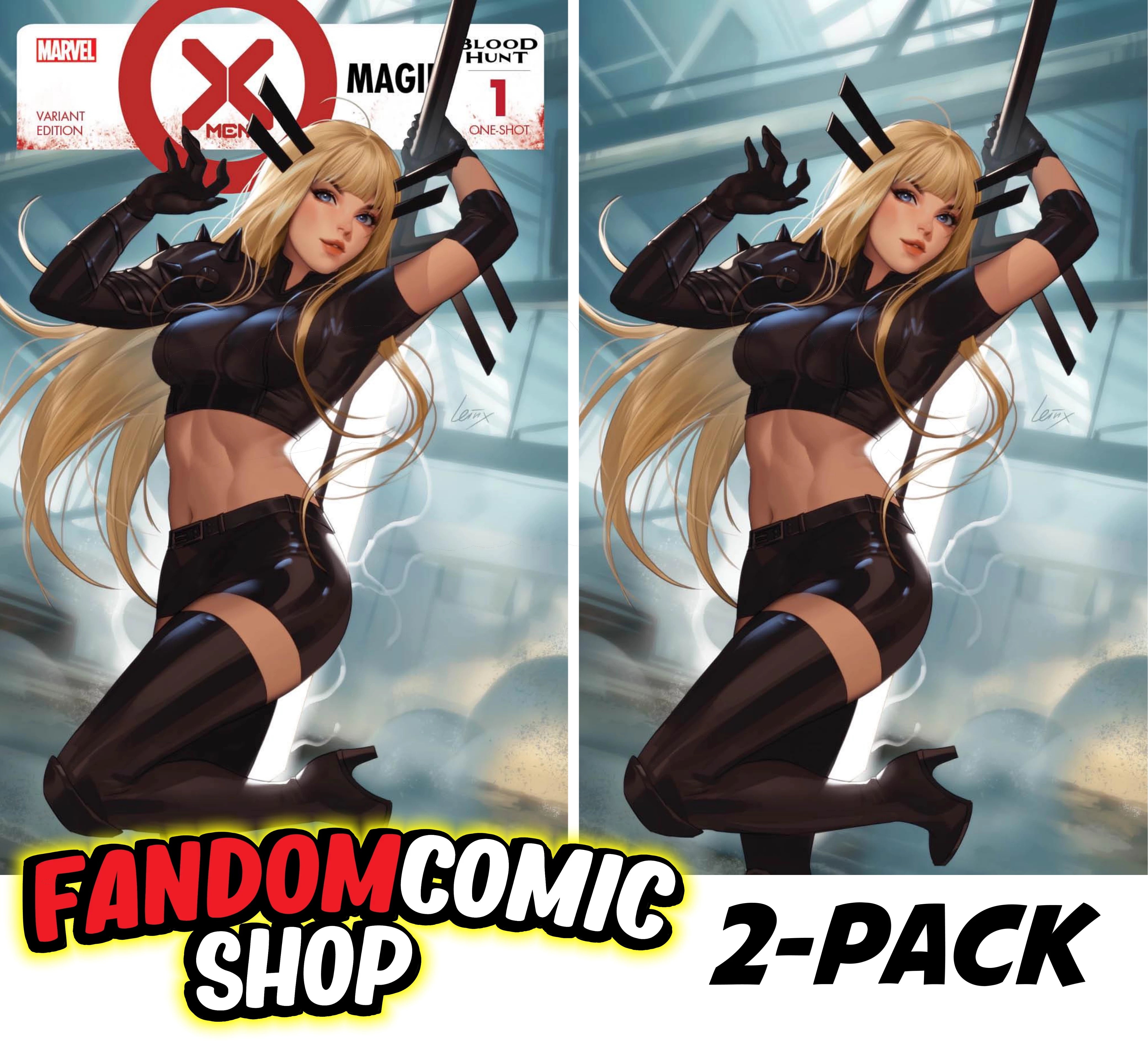 X-MEN: BLOOD HUNT - MAGIK #1 (LEIRIX LI EXCLUSIVE TRADE/VIRGIN VARIANT SET)