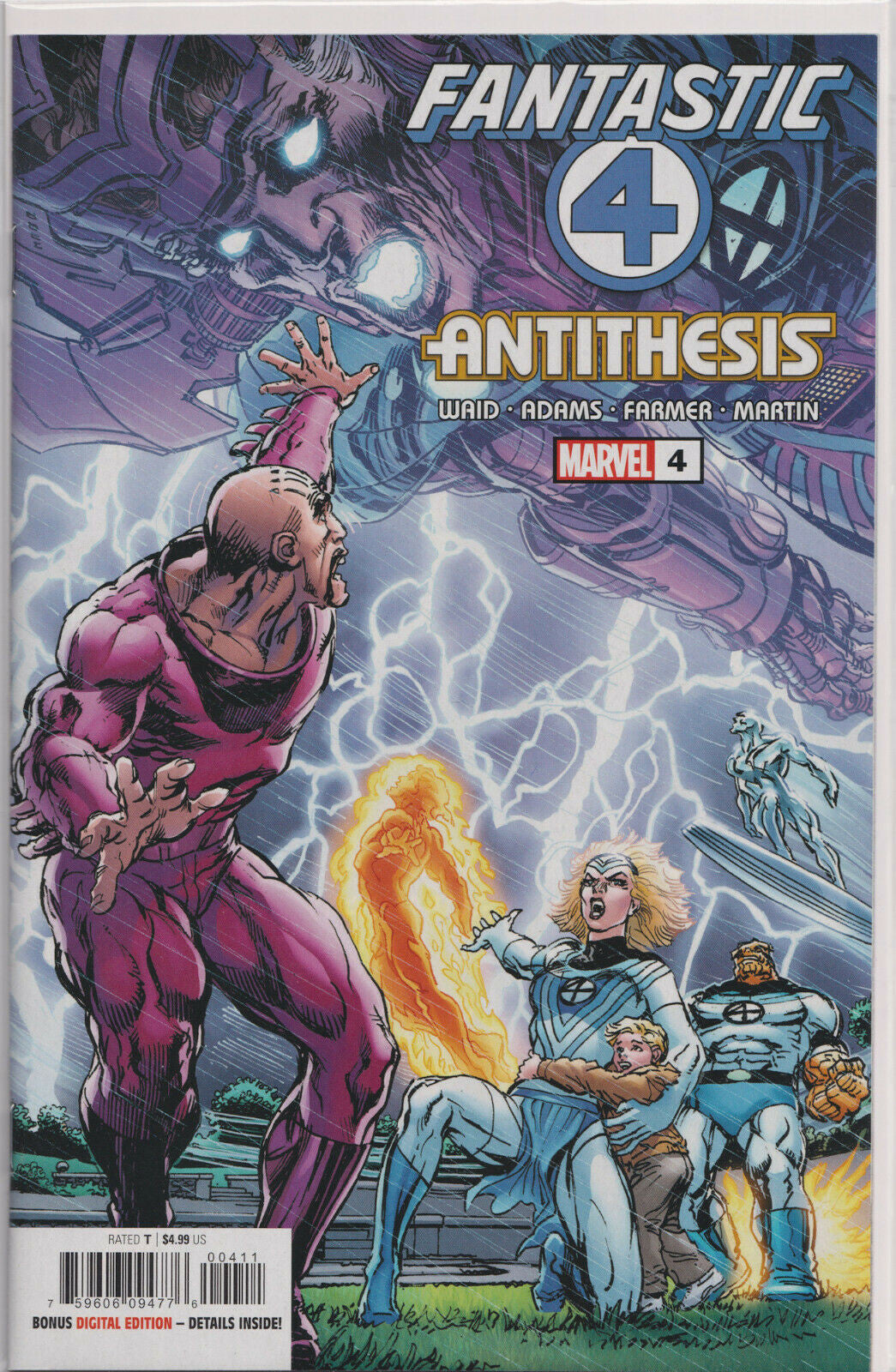FANTASTIC FOUR: ANTITHESIS #4 (NEAL ADAMS VARIANT)(2020) ~ Marvel Comics