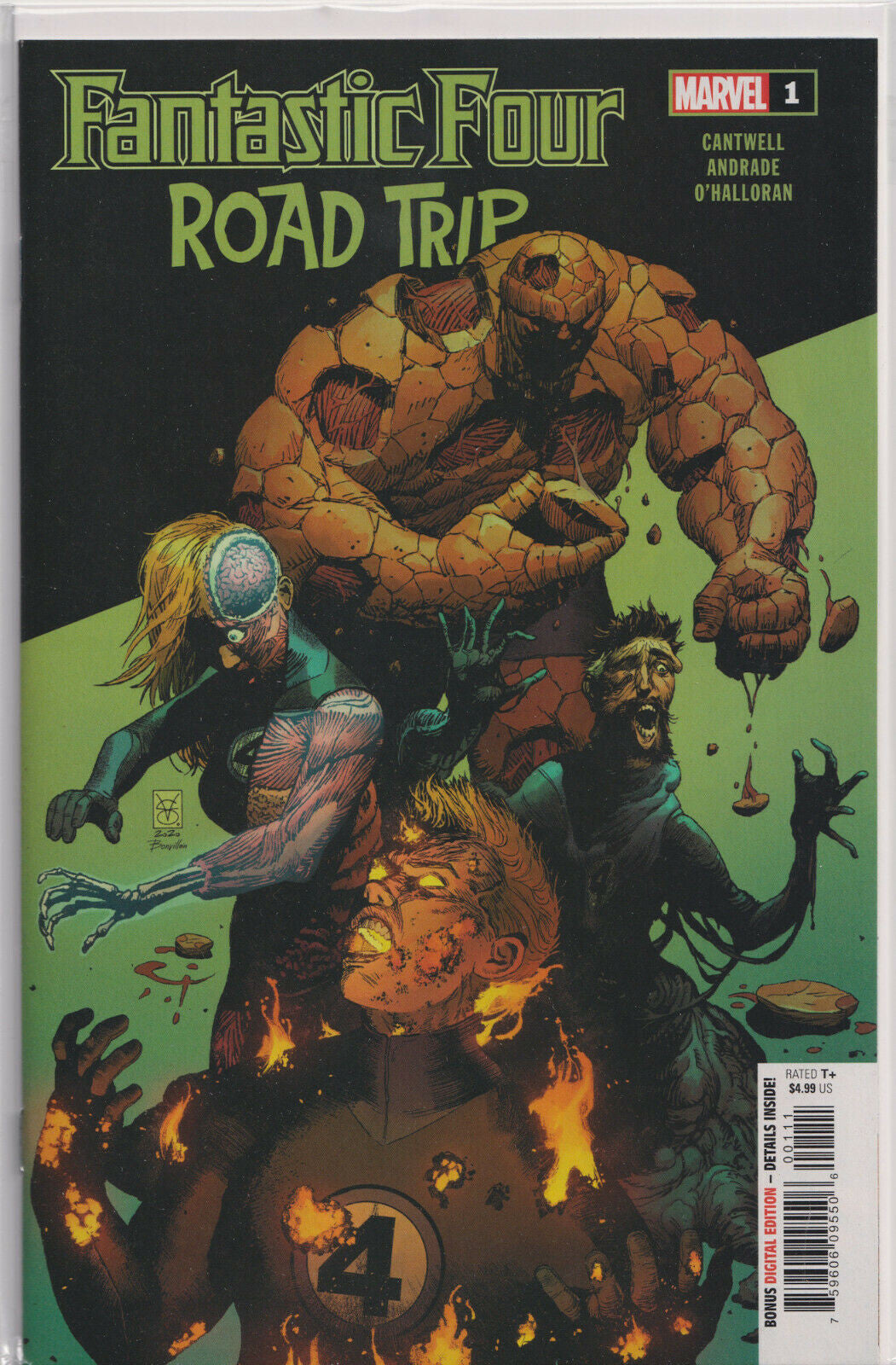 FANTASTIC FOUR: ROAD TRIP #1 (GIANGIORDANO VARIANT)(2020) ~ Marvel Comics