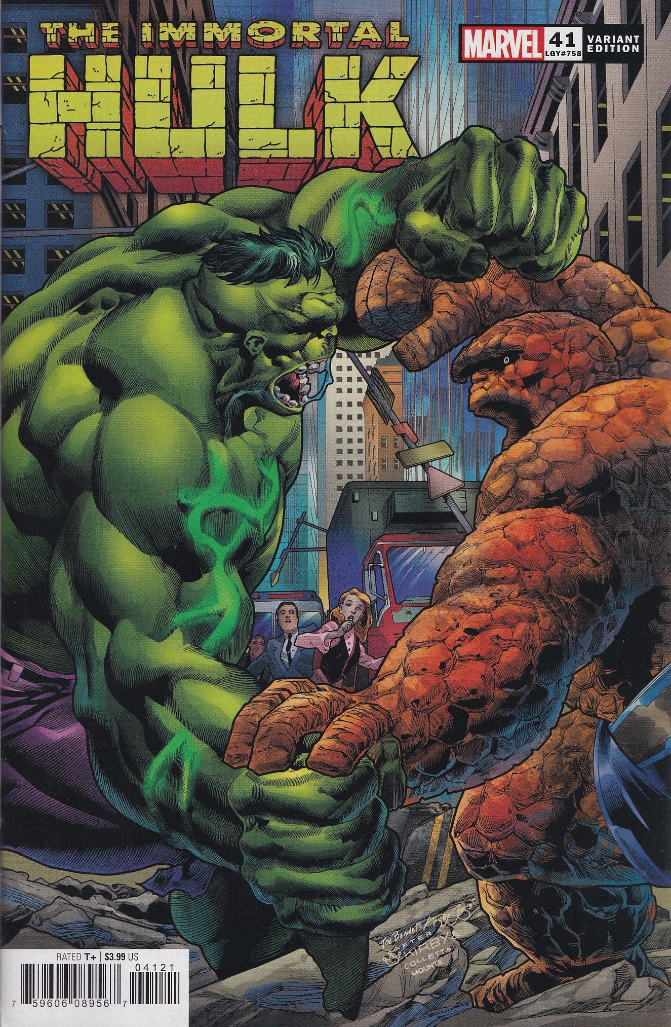 IMMORTAL HULK #41 (1ST PRINT)(BENNETT VARIANT)(2020) COMIC ~ Marvel Comics