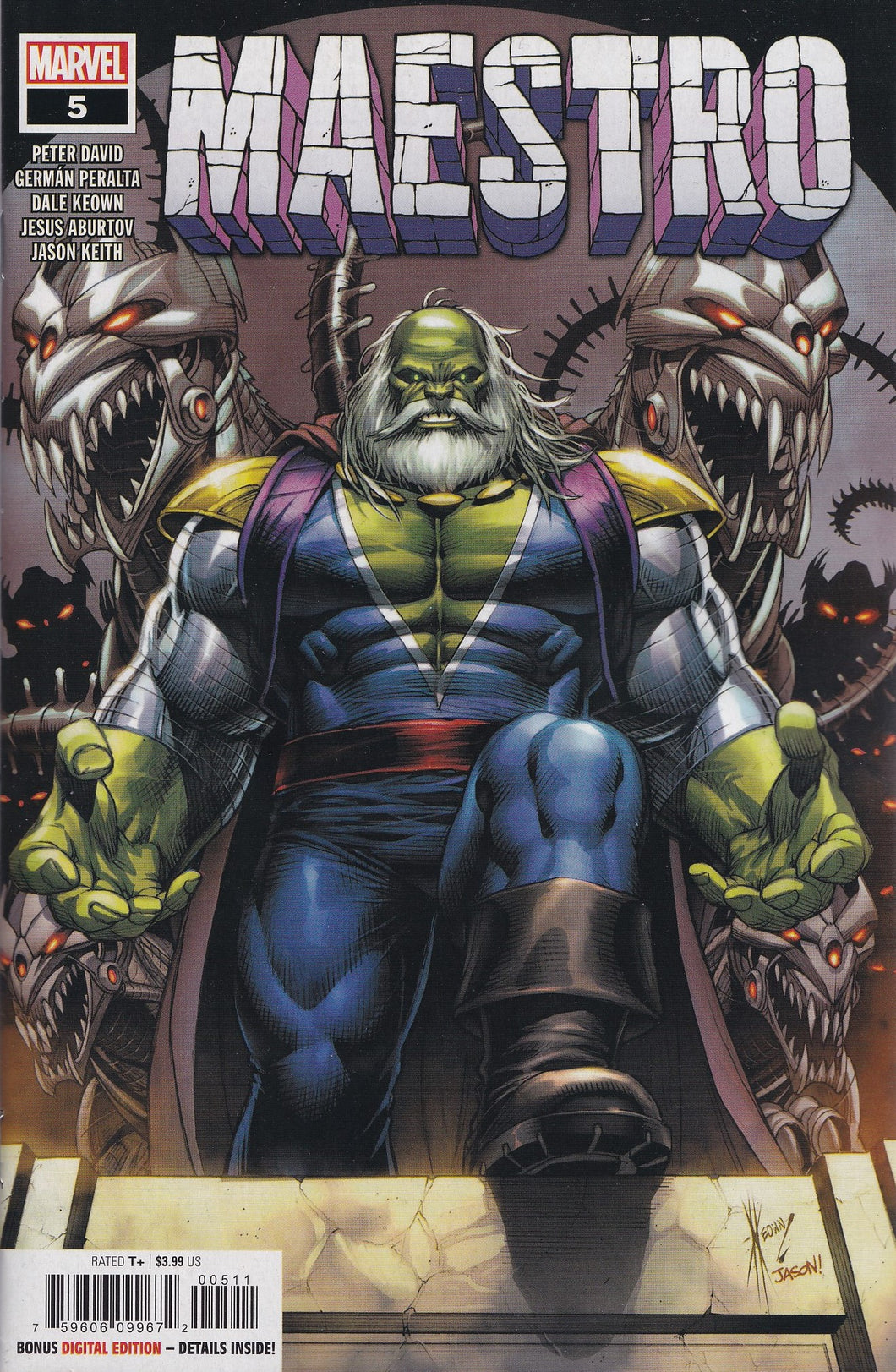 MAESTRO #5 (1ST PRINT)(DALE KEOWN VARIANT)(2020) Comic Book ~ Marvel Comics Hulk