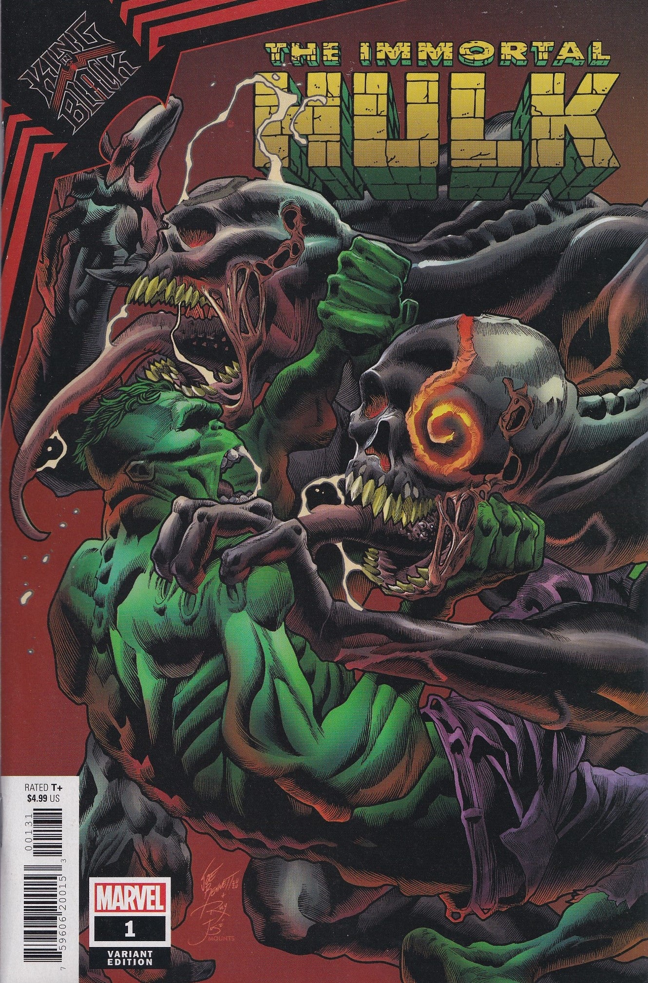 KING IN BLACK: IMMORTAL HULK #1 (BENNETT VARIANT)(KNULL) Comic Book ~ Marvel