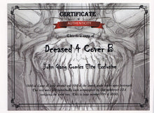 Load image into Gallery viewer, DCEASED #4 (GIANG B&amp;W EXCLUSIVE VARIANT with COA) COMIC BOOK ~ DC Comics