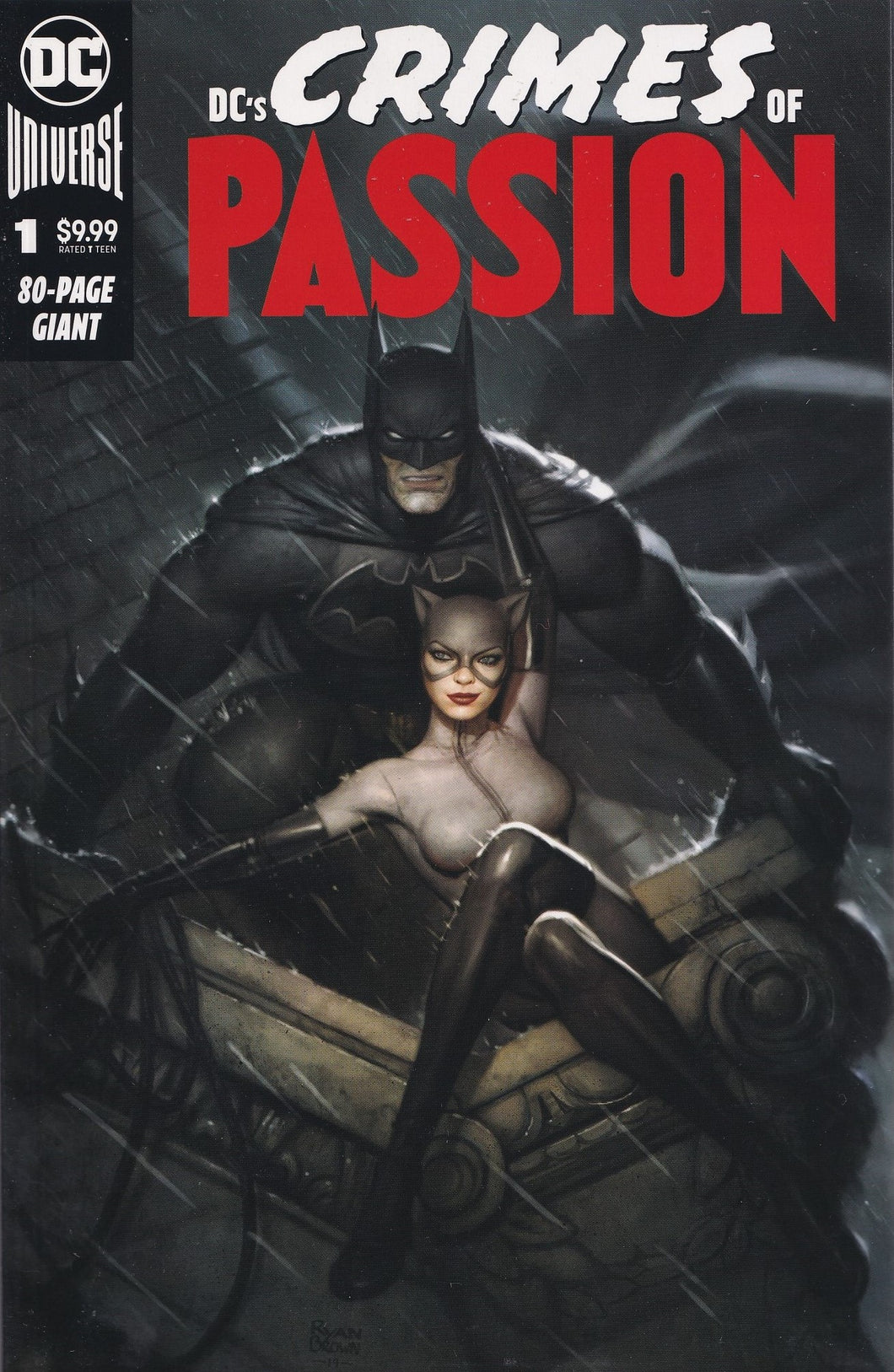 DC'S CRIMES OF PASSION #1 (RYAN BROWN EXCLUSIVE VARIANT)(2020) COMIC BOOK ~ DC