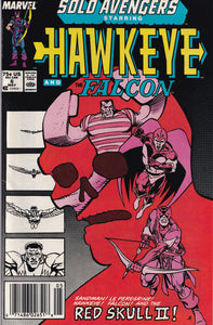 SOLO AVENGERS #6 (1987) COMIC BOOK ~ Marvel Comics