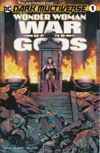 TALES FROM THE DARK MULTIVERSE: WONDER WOMAN ~ WAR OF THE GODS #1 ~ DC Comics