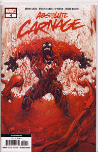 ABSOLUTE CARNAGE #4 (2ND PRINT) COMIC BOOK ~ Marvel Comics