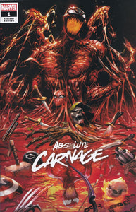 ABSOLUTE CARNAGE #1 (TYLER KIRKHAM EXCLUSIVE VARIANT) COMIC BOOK ~ Marvel Comics
