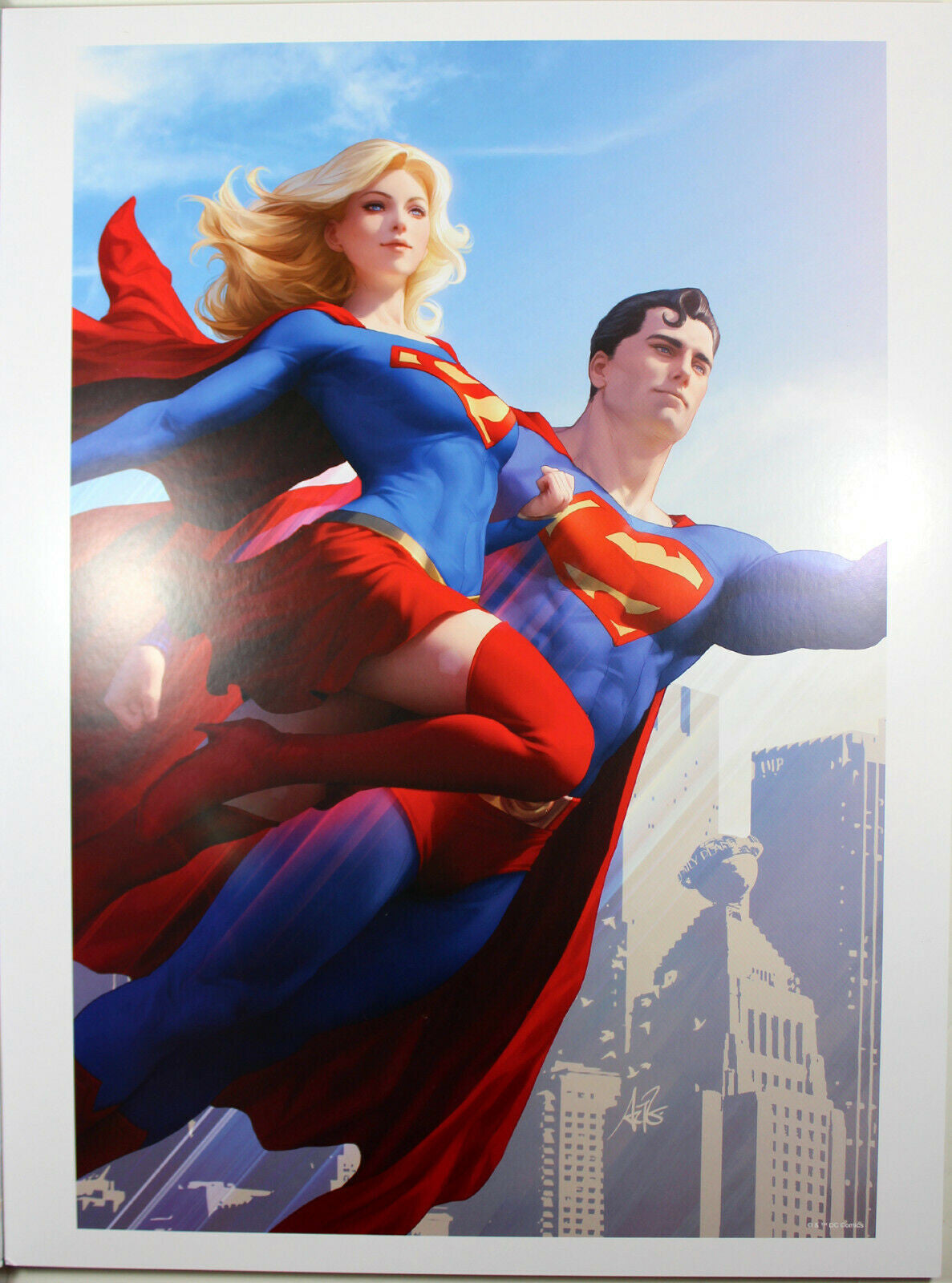 ACTION COMICS #1000 ART PRINT by Stanley "Artgerm" Lau ~ 12" x 16"