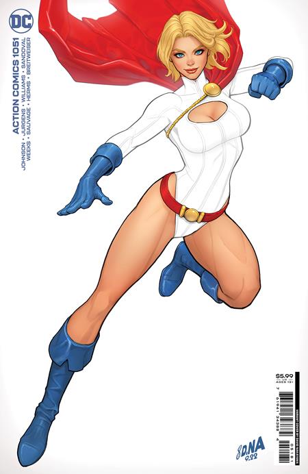 ACTION COMICS #1051 (DAVID NAKAYAMA POWER GIRL VARIANT)(2023) COMIC BOOK