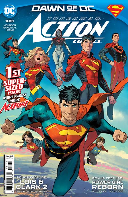 ACTION COMICS #1051 (DAN MORA VARIANT)(2023) COMIC BOOK