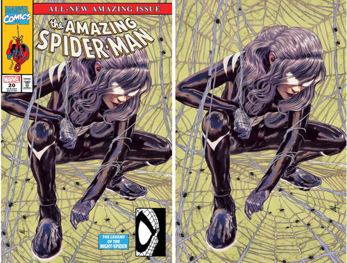 AMAZING SPIDER-MAN #20 (MARCO TURINI EXCLUSIVE SPIDER-MAN #1 MCFARLANE HOMAGE TRADE/VIRGIN VARIANT SET)