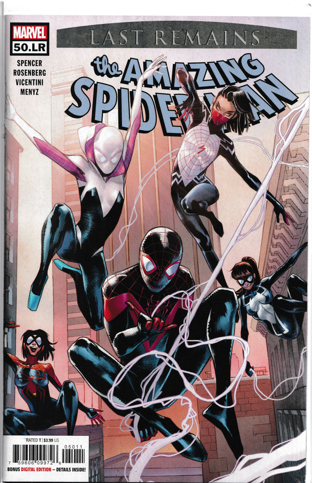THE AMAZING SPIDER-MAN #50 LR (Last Remains Variant) ~ Marvel Comics