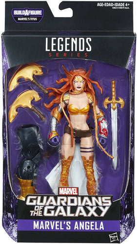 Marvel Legends ~ ANGELA ACTION FIGURE ~ Guardians of the Galaxy Vol. 2 Series 1