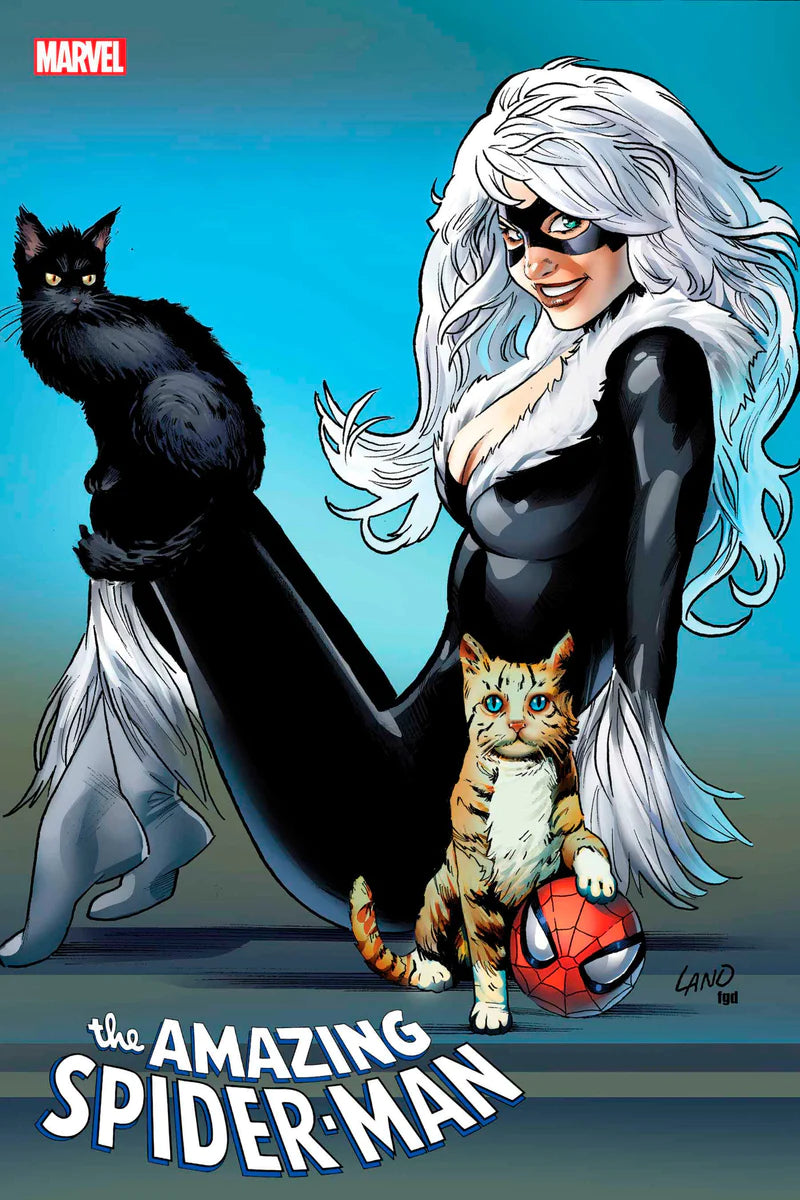 AMAZING SPIDER-MAN #31 (GREG LAND BLACK CAT VARIANT)(96 PAGES)(2023) COMIC BOOK