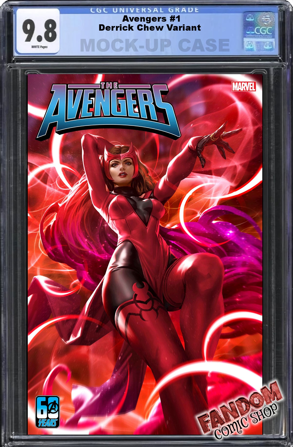 AVENGERS #1 (DERRICK CHEW VARIANT)(2023) COMIC ~ CGC Graded 9.8