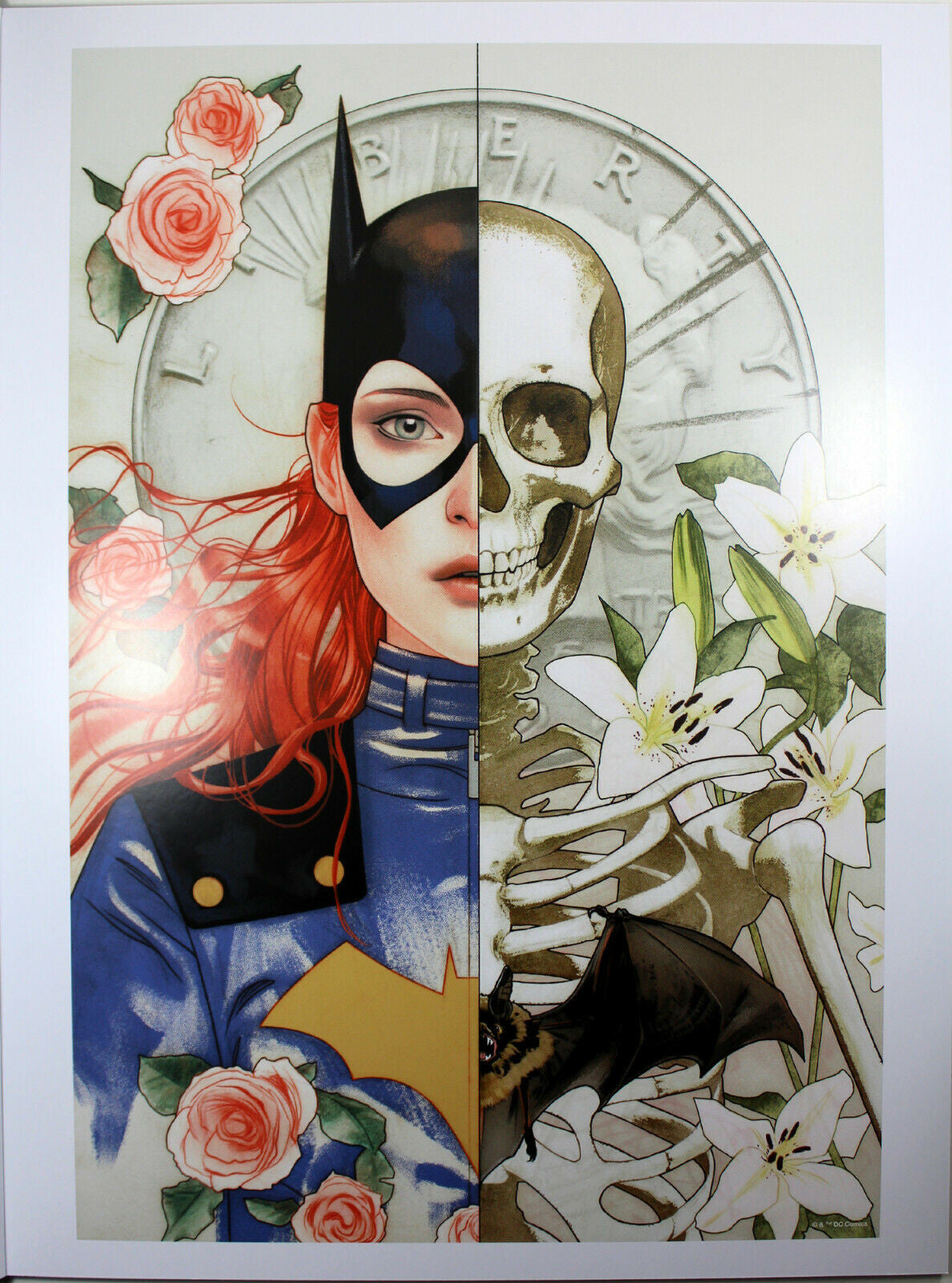 BATGIRL #24 ART PRINT by Joshua Middleton ~ 12" x 16" ~ Great Condition