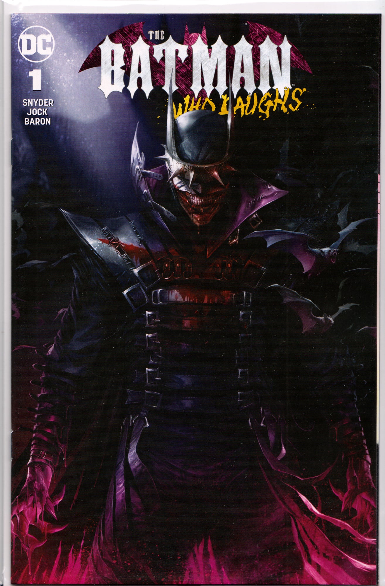 THE BATMAN WHO LAUGHS #1 ~ Francesco Mattina Exclusive Variant ~ DC Comics