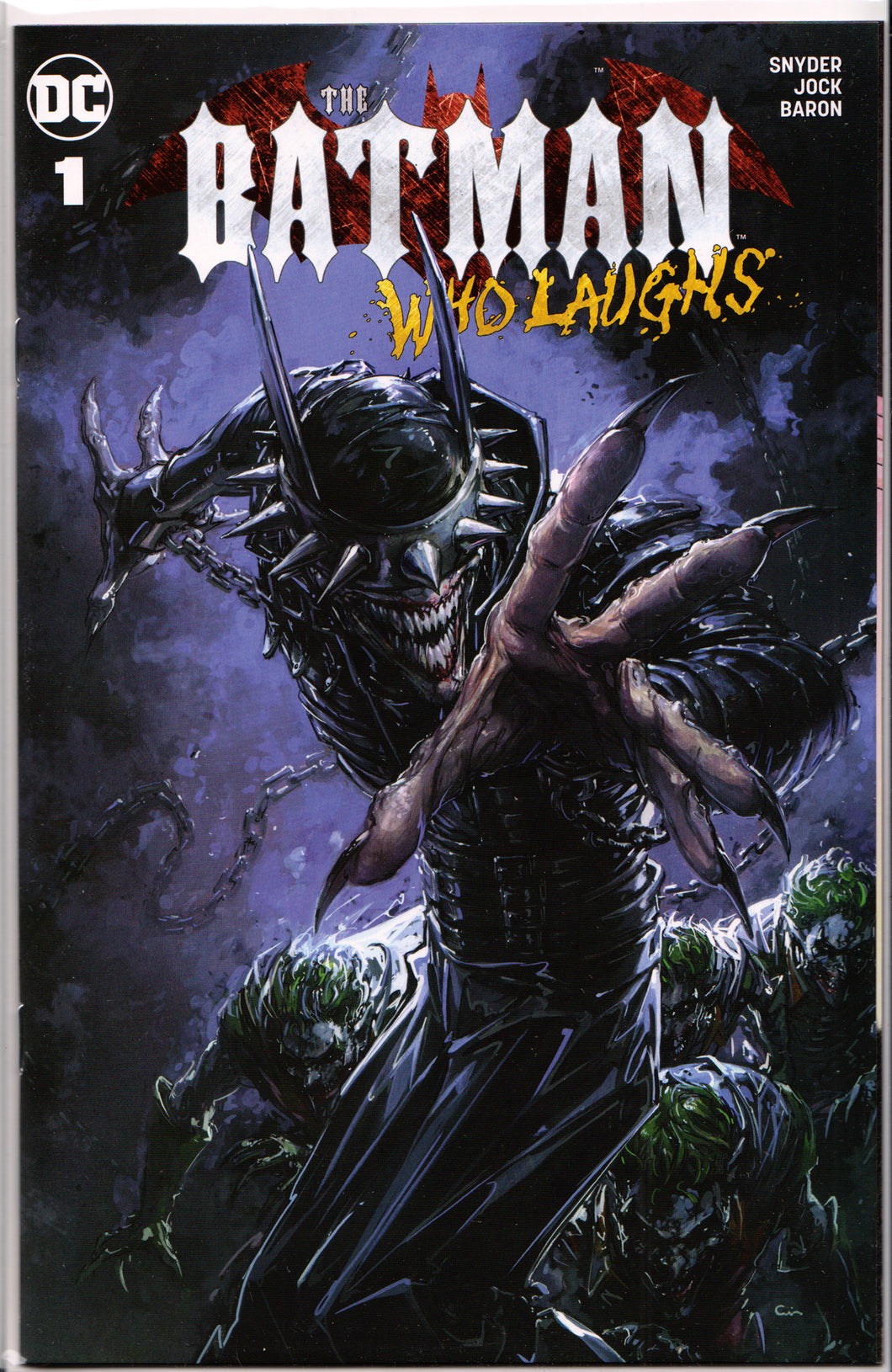 THE BATMAN WHO LAUGHS #1 CLAYTON CRAIN VARIANT ~ Scorpion Exclusive ~ DC Comics