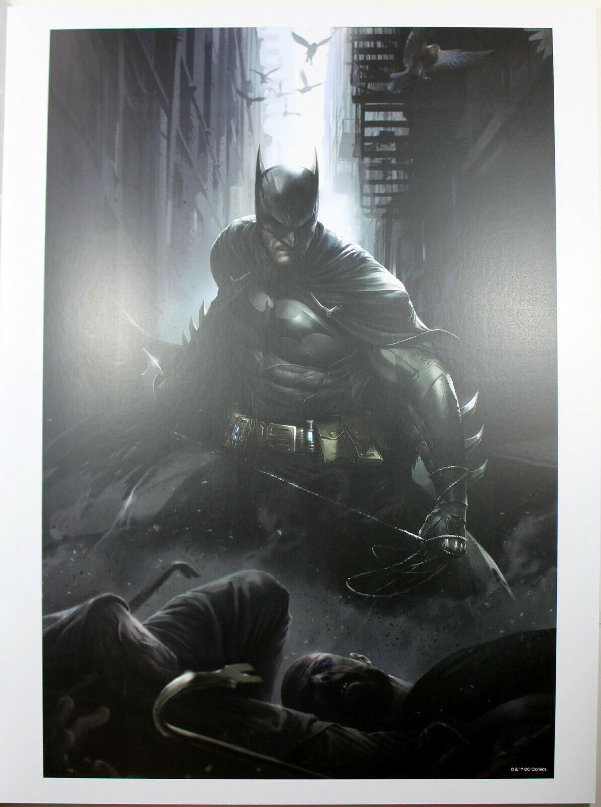 BATMAN #85 ART PRINT by Francesco Mattina ~ 12" x 16"