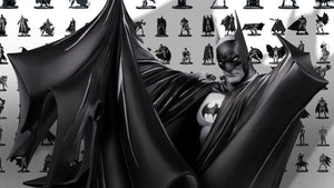 DC Collectibles ~ BATMAN STATUE (2020) ~ Todd McFarlane Batman #423 Version ~ Black & White Series